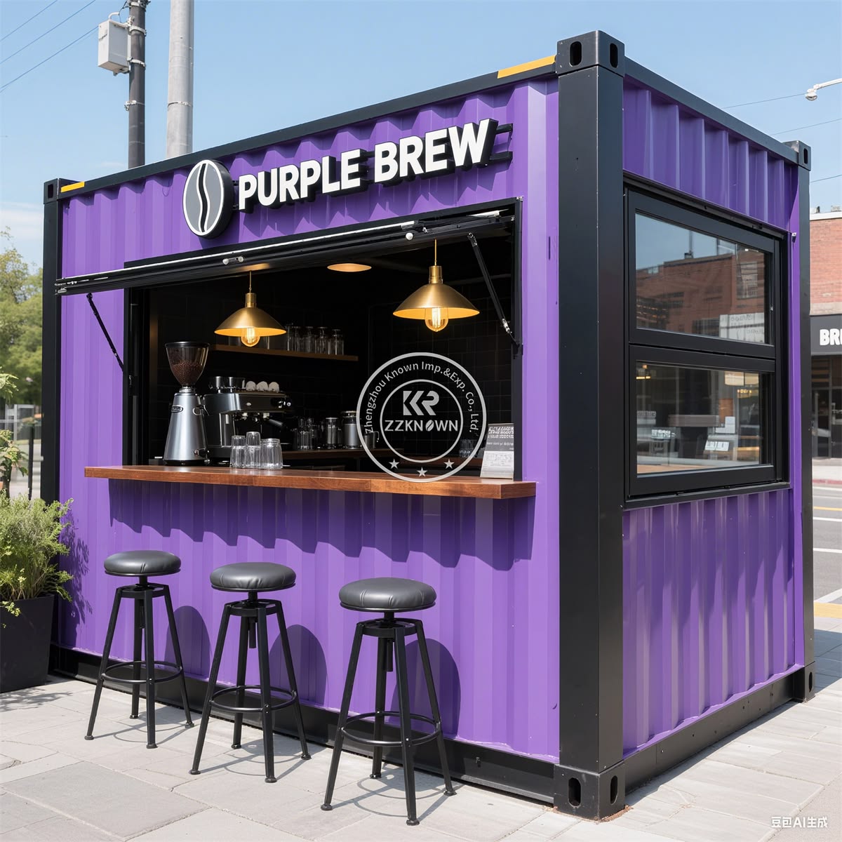 Booth Container